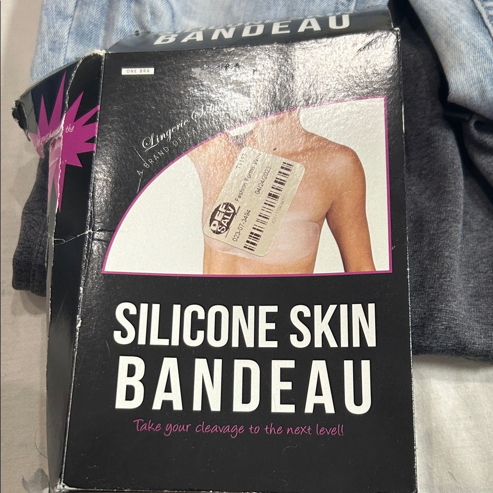 Skin Silicone Bandeau - Cream